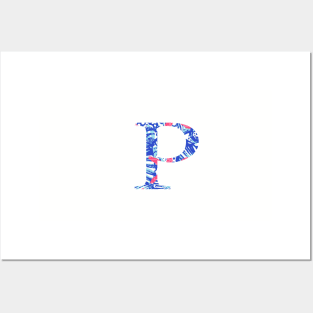 Rho Tropical Letter Posters and Art